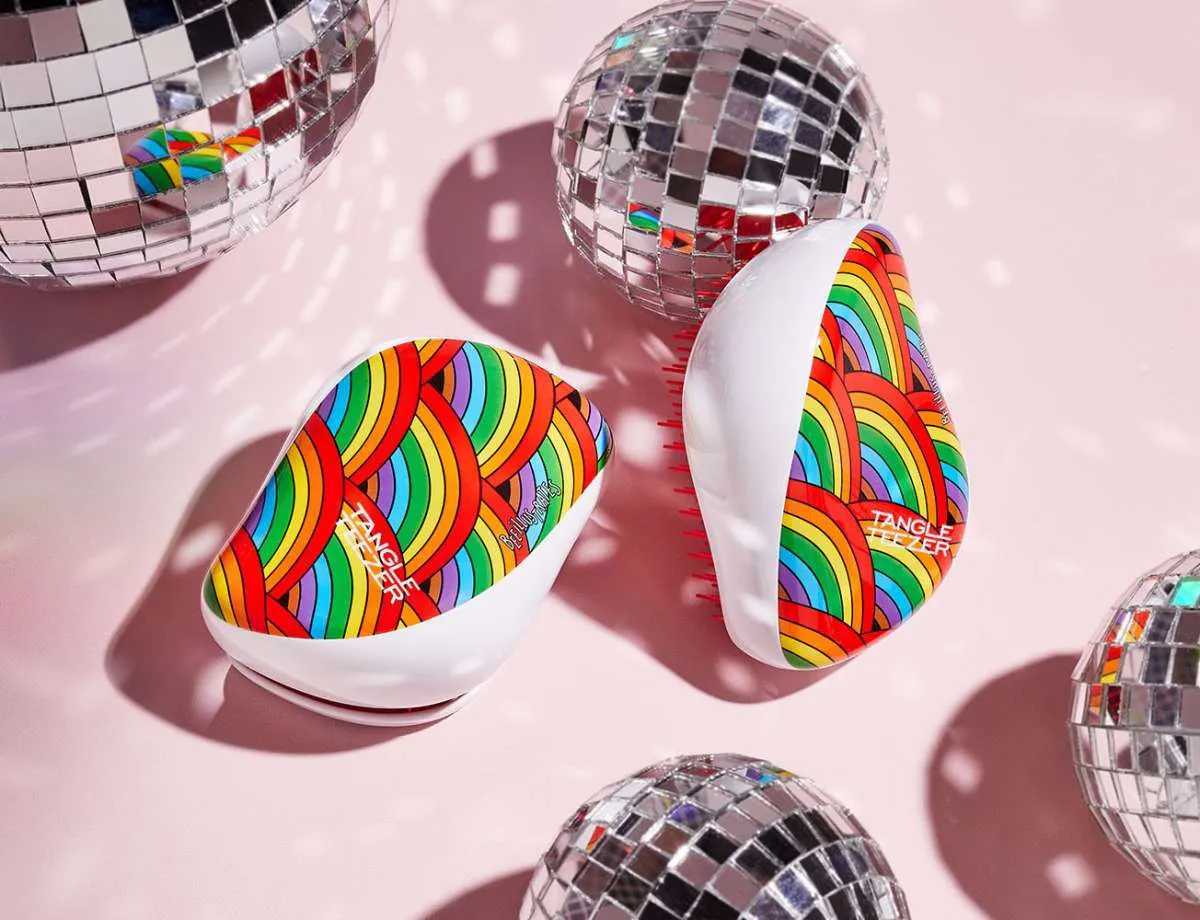 Tangle Teezer Detangling Compact Styler Rainbow Galore Saç Fırçası