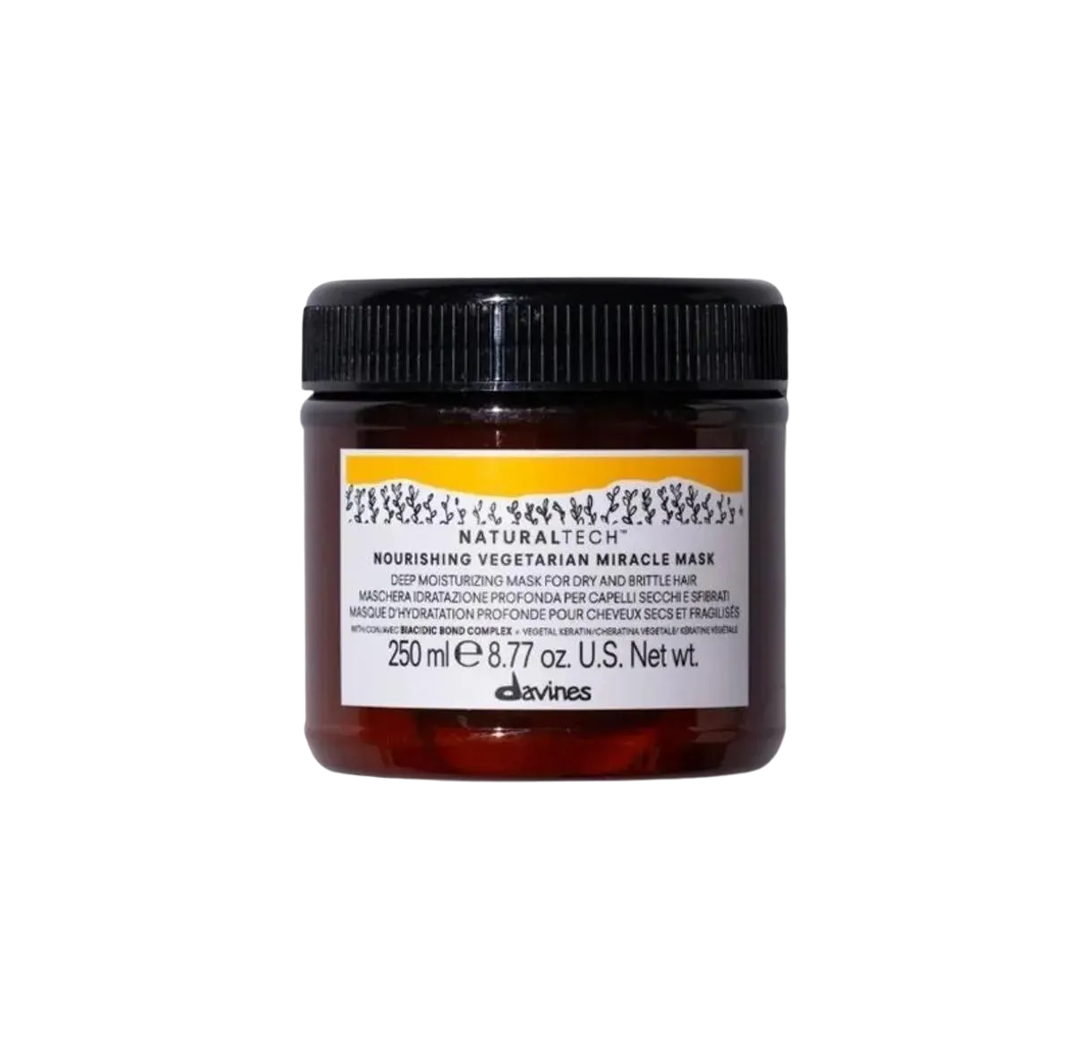 Davines Nourishing Vegetarian Miracle Yıpranmış Kuru Saç Nemlendirici Maske 250ml