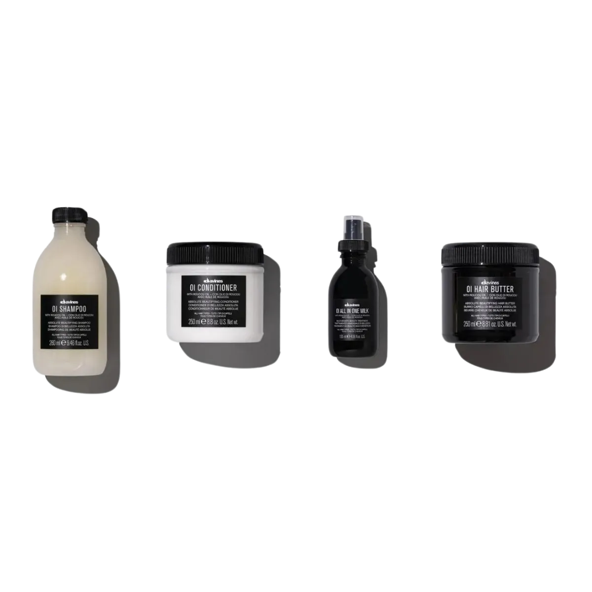 Davines Oi Şampuan 280ml + Krem 250ml + Oil Saç Yağı 135ml + Hair Butter 250ml