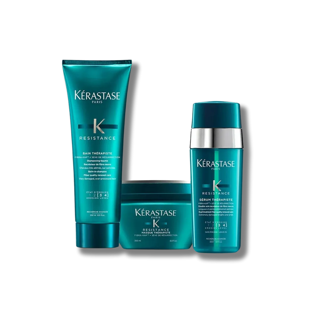 Kerastase Resistance Masque Thérapiste Çok Yıpranmış Saçlar Için Şampuan 250ml + Maske 200ml [3 4] + Serum 30ml