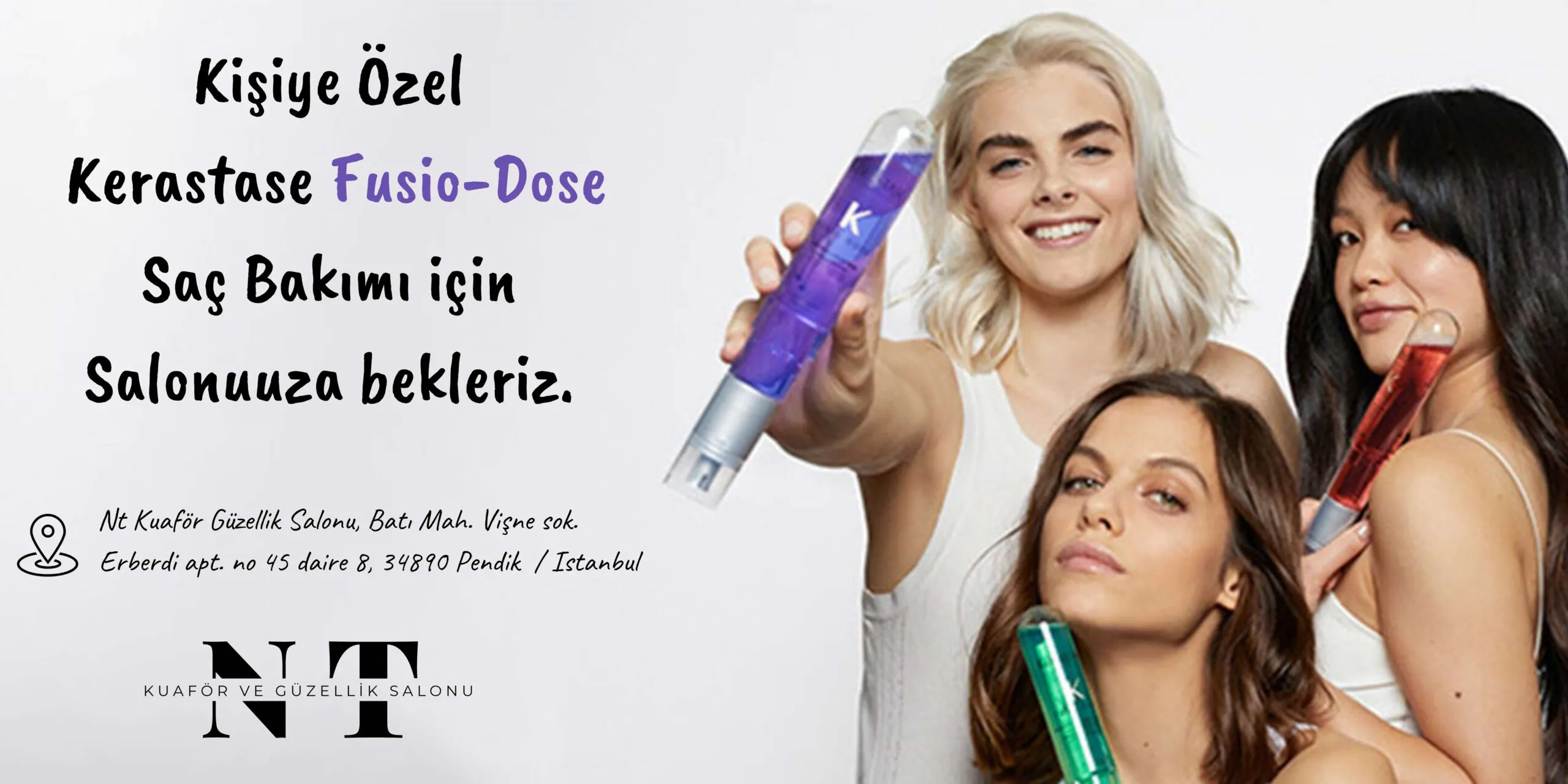 Kerastase Fuse Dose Salon Saç Bakımı İstanbul NT Kuaför