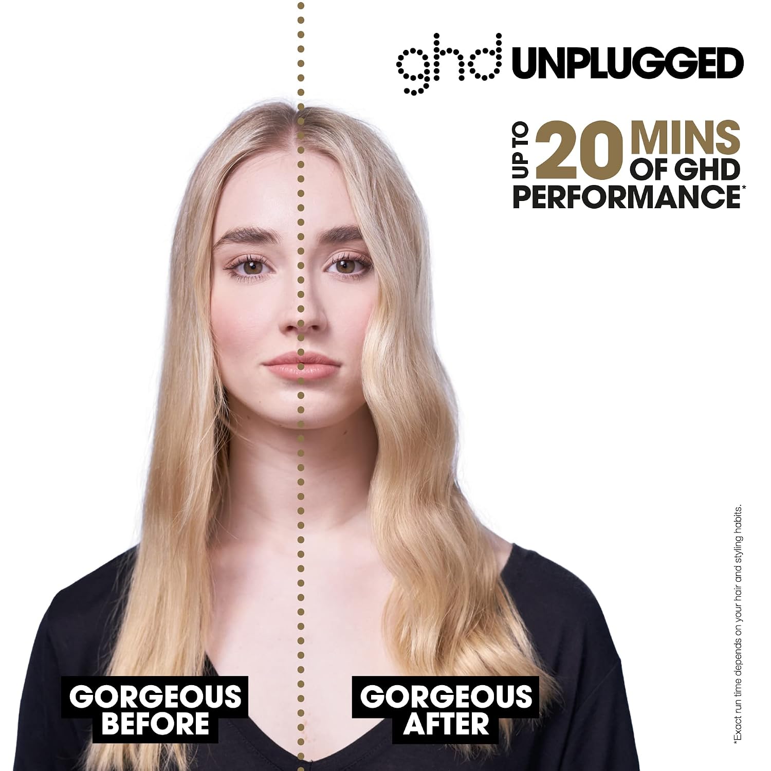 ghd unplugged Kablosuz Saç Düzleştirici Beyaz 5060703494907